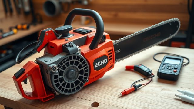 Echo CS-590 Timber Wolf Chainsaw Ignition Coil Testing & Replacement