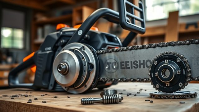 Echo CS-590 Timber Wolf Clutch Drum Replacement Guide