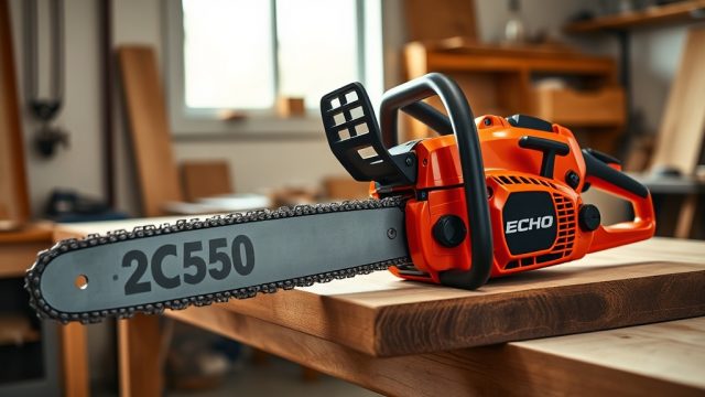 Echo CS-590 Timber Wolf Spark Arrester Cleaning and Maintenance Guide