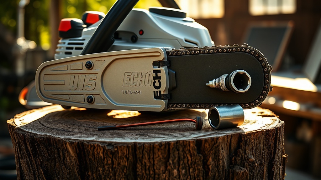 How to Replace the Spark Plug on Echo CS-590 Timber Wolf