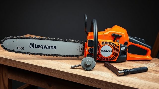 How to Sharpen the Chain on a Husqvarna 460 Rancher