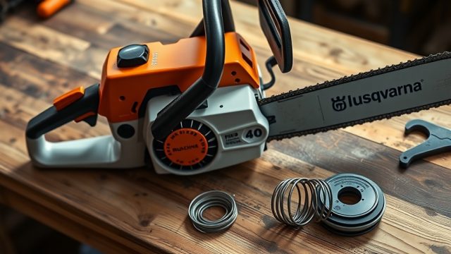 Husqvarna 460 Rancher Clutch Spring Replacement Guide