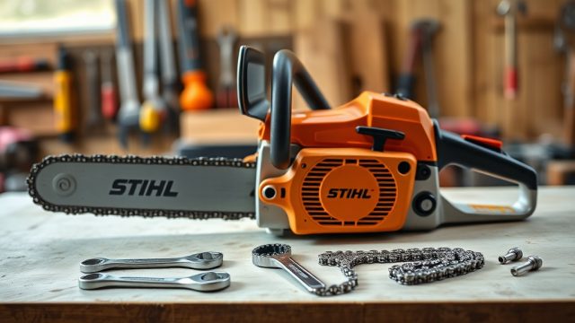 Stihl MS 261 C-M Chain Replacement Guide: Step-by-Step Instructions