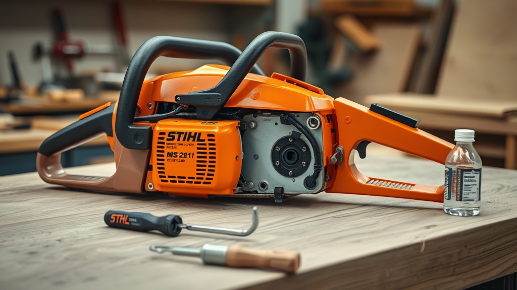 Stihl MS 261 C-M Fuel System Cleaning: Carburetor, Lines & Filter