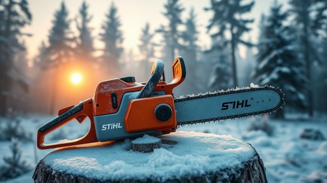 Stihl MS 261 C-M Winter Starting Tips: Cold Weather Operation Guide