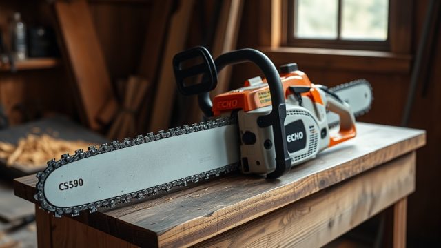 Echo CS-590 Timber Wolf Bar Replacement Guide: Step-by-Step Instructions